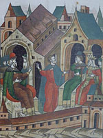 Arrest of Dmitry the Grandson and his mother