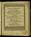 Pamvo Berynda. Slavo-Russian Lexicon and Names Commentary. 1st ed. Kutein, 1653. Title page.