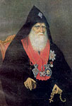 Portrait of Nerses Ashtarakezi. Artist O. Ovnatanyan