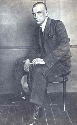 Vladimir Mayakovsky. Moscow, 1924