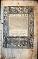 Novum Testamentum omne, multo quam antehac diligentius ab Erasmo Roteodamo recognitum...[Basel: Froben, 1519]. New Testament in Greek.