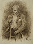 Portrait of Nicholas Benois by Vasily Mate