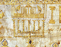 Иллюминованный фронтиспис с изображением утвари Скинии Завета или Иерусалимского храма