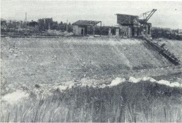 Территория Московского парка Победы до его строительства 1945 г. 