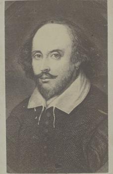 Уильям Шекспир. Репродукция Вильгельма Везенберга. — Ф. 585 (С. Ф. Платонов), № 5367.