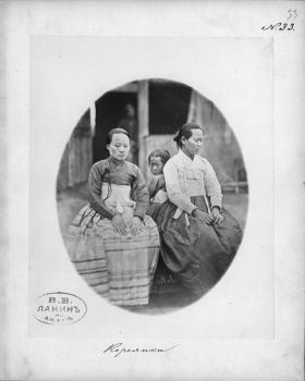 V.V. Lanin. Korean Women. 1875 or 1876