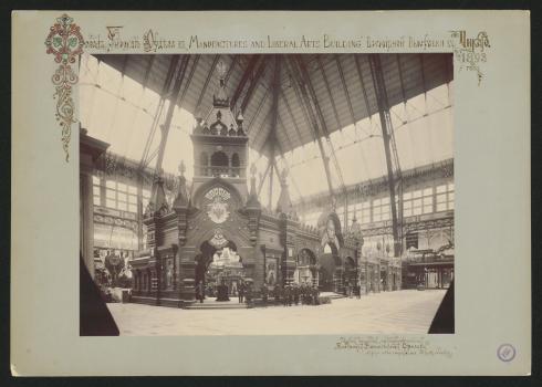 Русский павильон на Всемирной выставке в Чикаго, возведенный по проекту И. П. Ропета. 1893.