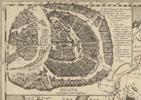 Moscva ad architypum Foedori Borissovitsi. – [Amsterdam, 1614].