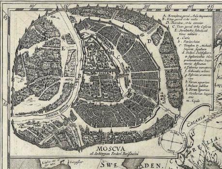 Moscva ad architypum Foedori Borissovitsi. – [Amsterdam] :, [1614, после 1630].