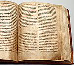 Laurentian Codex. Folio containing Instruction of  Vladimir Monomakh