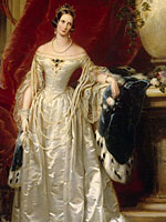 Alexandra Feodorovna, the wife of Emperor Nicholas I