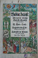 Biblia [Wittemberg: Hans Lufft, 1541]. Библия Лютера. Тит.лист.