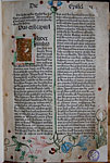 Biblia [Strassburg: Johann Grüninger, 2.V.1485]. Немецкая Библия. Предисловие св. Иеронима. aа<sub>2</sub> r. 