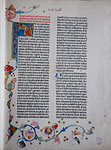 Biblia [Mainz: Johann Gutenberg, ca. 1454/55]. Факсимильное издание 42-строчной Библии. Предисловие Иеронима.