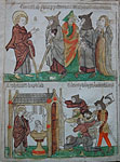 Apokalypse [Germany, ca.1474]. Wood block edition of Apocalypse.