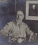 Nikolay Zhegin, Director of the Tchaikovsky Museum in Klin. 1932.