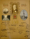 Commemorative sheet  to mark the Birth Centenary of Nicholas Benois.