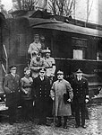 Alliance Representatives at the signing of the armistice
