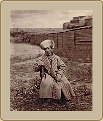 Ivan (Jean) Raoult.  A Tatar Man Wearing a Fox Hat