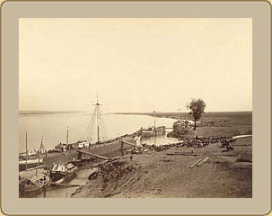 Maxim Dmitriyev. The Grain Pier at Rovnoye