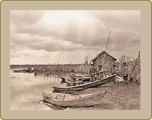 Evgeny Vishnyakov. The Shore of the Peno Lake near the Village of Grishino