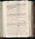 Voltaire. An autograph draft of the manuscript