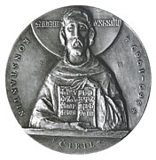 Commemorative medal marking the 1100th anniversary of the death of St Cyril the Philosopher