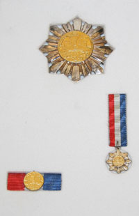 Order of Croatian Danica (the Morning Star)   with the face of Marko Marulić
