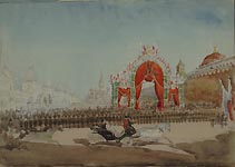 Въезд императора Александра III на Красную площадь