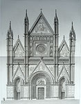 Monographie de la cathédrale d΄Orvieto par N. Benois, A. Resanoff et A. Krarau.
