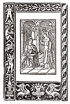 Дубровницкий молитвенник 1512. Благовещение