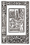 Дубровницкий молитвенник 1512. Царь Давид и Вирсавия