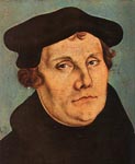 Портрет Лютера кисти Ганса Гольбейна старшего, 1529 г.