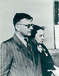 Мария Вениаминовна Юдина и Дмитрий Дмитриевич Шостакович