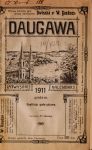 Даугава: латышский календарь. – Петербург, 1911