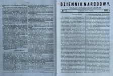 Газета “Dziennik Narodowy” Nr. 2