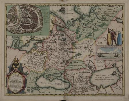 Tabula Russiae ex autographo, quod delineandum curavit Foedor filius Tzaris Boris desumta