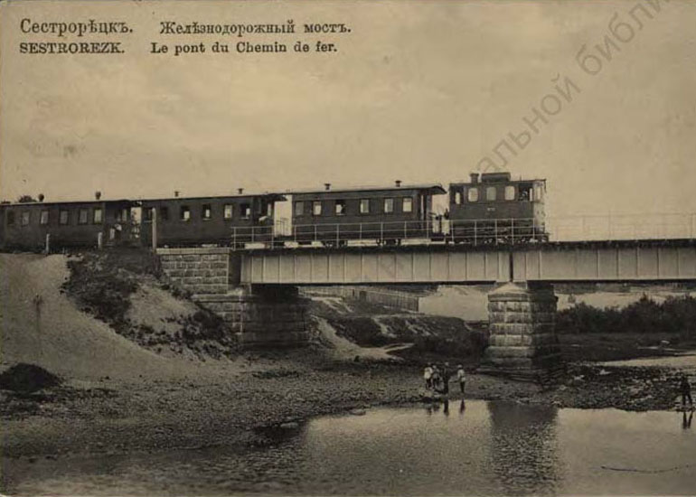 Sestroretsk with its environs. Sestroretsk Seaside Railway