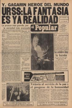 «El Popular» (Монтевидео), 13 апреля 1961 года. - № 1466, С. 1