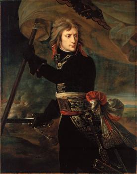 А.-Ж. Гро. Наполеон Бонапарт на Аркольском мосту. 1797.
