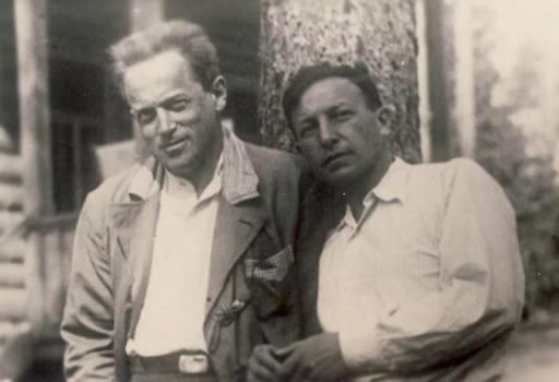 В. А. Каверин и Ю. Н. Тынянов. 1930-е гг.