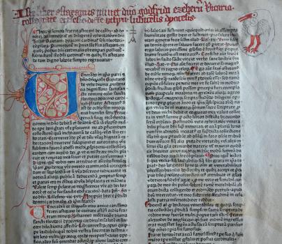Duranti, Guillelmus: Rationale divinorum officiorum. [Basel: Michael Wenssler, non post 17.III.1476]. 2° (GW 9110)