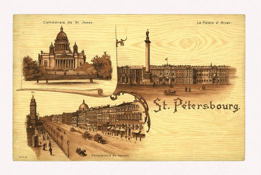 St. Pétersbourg. Cathédrale de St. Isaac.