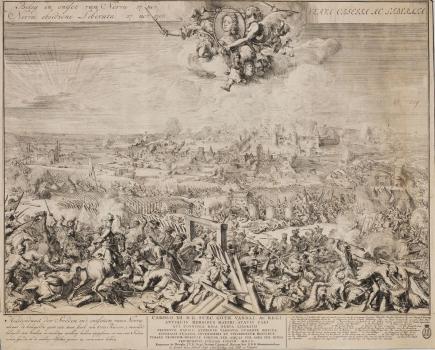 Romeyn de Hooghe. Siege and Liberation of Narva. 1700