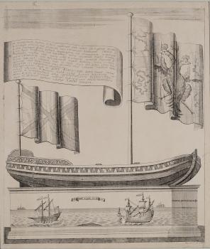 Ivan Zubov. Boat of Peter the Great. 1722