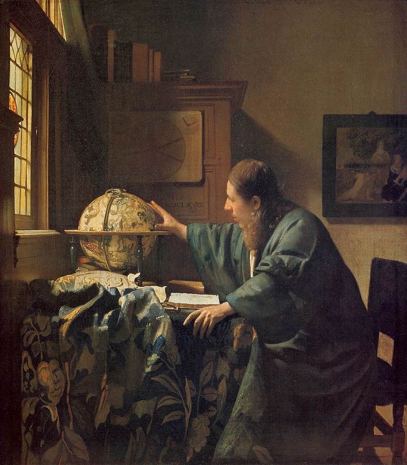 Johannes Vermeer. Astronomer. 1668