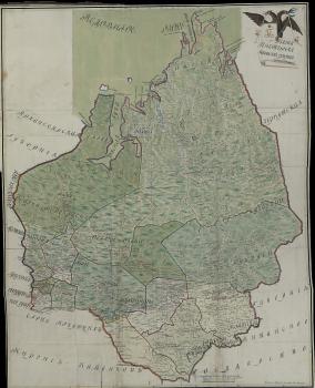 Генеральная карта Тобольской губернии