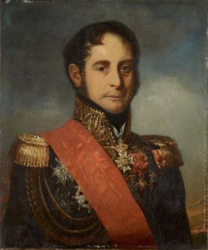 François Gerard. Portrait of the Marquis of Lauriston. 19th century
