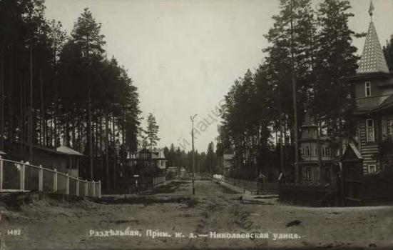 Раздельная, Прим. ж. д. Николаевская улица