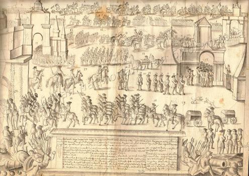 The Triumphal Entry of His Royal Majesty into Moscow on 21 December 1709